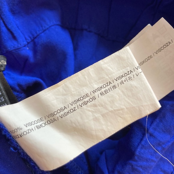 Mango Blue Trouser Sz XS - Picture 4 of 5